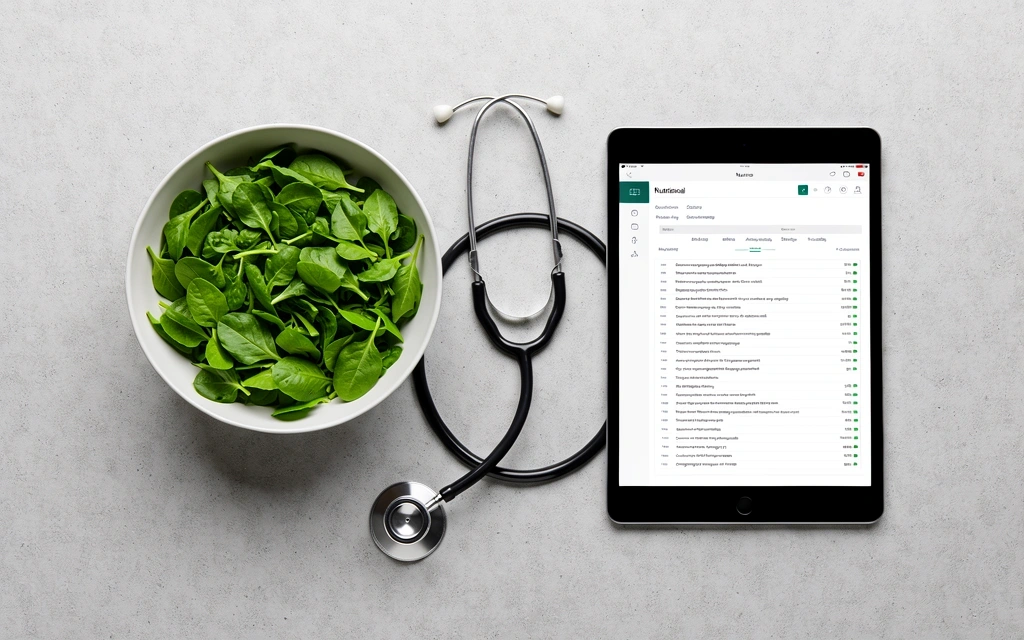 Professional Nutritionist Workspace